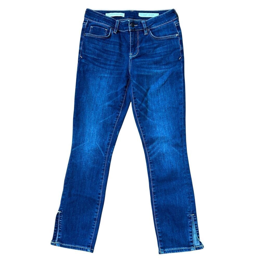 Pilcro Anthropologie Stet Ankle Crop Jeans Premium Denim